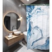 Штора д/ван SANTREK HOME 180х180 ФОТОПРИНТ Polyester в ассорт