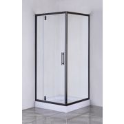 RD-HK90B Handi- Black Душ.ограждение, 6мм стекло(90*90*195) квадрат REDO