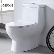 Унитаз-моноблок SM9601 сиденье тонкое ДП.арматура (гофра, сифон)