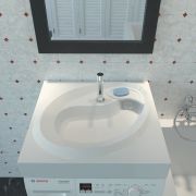 Раковина Ameli 60 на стир. машину (кронштейн, крепление для умывальника)