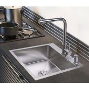 MR-5050 Набор 3 в 1 РМС (Кухонная мойка+корзина раздвижная+дозатор врезной)