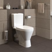 Унитаз-компакт Атлас home de lux косой выпуск, 2 уров. арматура, микролифт