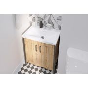 Тумба/Умывальник Grunge Loft 70Н 2д Дуб Вотан