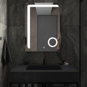 ЗЕРКАЛО MIXLINE «КЛИО» 600*800 (ШВ) СЕНСОРНЫЙ ВЫКЛЮЧАТЕЛЬ, СВЕТОДИОДНАЯ ПОДСВЕТКА+УВЕЛИЧИТ. ЗЕРКАЛО*¶