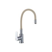 G302539 Смеситель для кухни Gota Rocio с силиконовым изливом, крепление гайка, бежевый d35